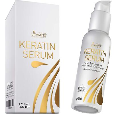 #ad Vitamins Keratin Protein Hair Serum Anti Frizz Control Repair Treatment for... $39.60