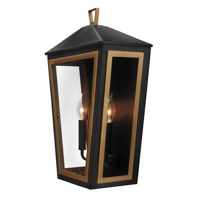 #ad Home Decorators Collection Outdoor Wall Lantern Sconce 20.38 quot; Metal Fixture $123.85