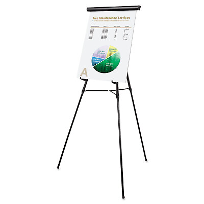 #ad Mastervision Telescoping Tripod Display Easel Adjusts 38quot; to 69quot; High Metal $56.44
