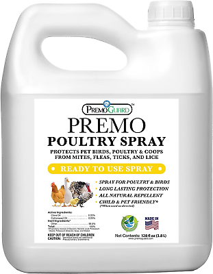 #ad Poultry Spray Treat Mites Fleas Flies Lice Fast Acting Effective Chicken Turkey $127.99