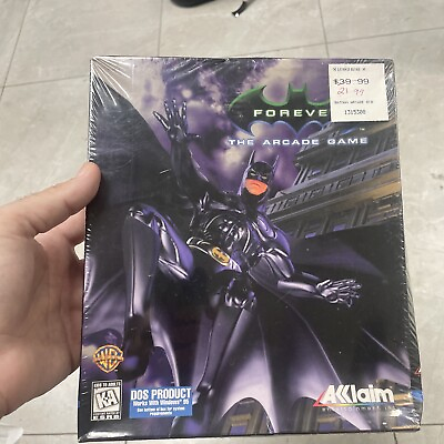#ad Batman Forever The Arcade Game PC BIG BOX Acclaim 1996 Complete BRAND NEW $125.00