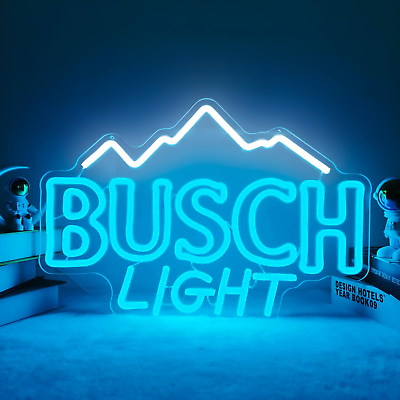 #ad Neon Beer Signs Bar Neon Light Signs Dimmable LED Neon Signs for Man Cave Pub Ne $45.99