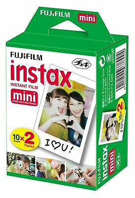 #ad Fujifilm instax mini Instant Film Twin Pack 20 Exposures #16437396 EXP 2017 $16.99
