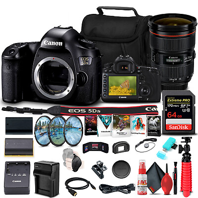 #ad Canon EOS 5DS DSLR Camera Body Only 0581C002 Canon Lens More Bundle $3144.95