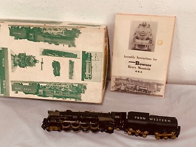#ad Bowser 4 8 2 Steam Locomotive 1958 $450.00