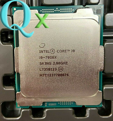 #ad Intel Core i9 7920X LGA 2066 CPU Processor 2.9 4.3 GHz 12Cores 24Thr SR3NG 140W $180.00