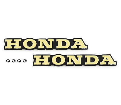 #ad Gas Tank Emblems Badge Set 87122 392 000 Honda CB750F CB750 Super Sport 75 76 $89.95