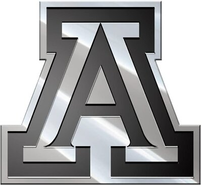 #ad University of Arizona Wildcats Premium Solid Metal Raised Auto Emblem Shape... $9.79