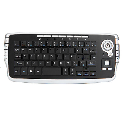 #ad 2.4GHz Keyboard W Trackball Scroll Wheel Remote Controller T9S2 R2Z4 $28.61