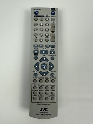 #ad Genuine OEM JVC RM SDR106U DVD Recorder Remote Tested $6.95