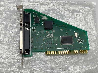 #ad #ad ✅ Lava PCI Card Parallel Serial Card Moko L87.2 S3 RS 232 EPP Windows Linux $19.99