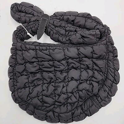 #ad NEW Cos Quilted Messenger Bag. Black. 10quot;H x 13quot;W x 1quot;D $59.99