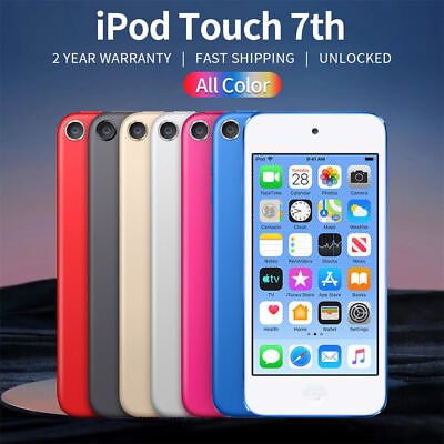 #ad New Sealed Apple Ipod Touch 7th 128gb 256gb Generation Gen Mp4 Fast Shipping lot $72.23