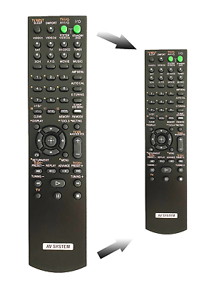 #ad Remote Control For Sony AV System 7.2 Theater STR DH810 STR DN1030RM RM AAP078 $14.89
