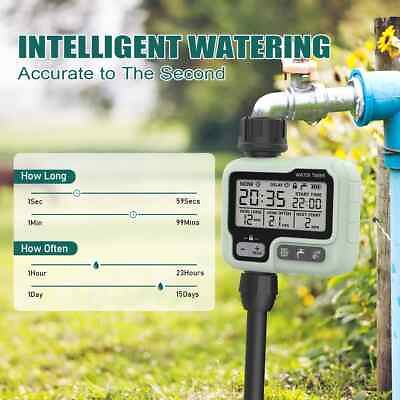 #ad Water Timer Automatic Rain Delay System Drip Irrigation Self watering Device $38.55