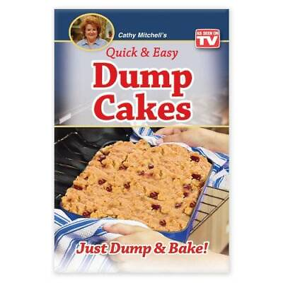 #ad Quick and Easy Dump Cakes and More. Dessert Recipe Book by Cathy Mitchell GOOD $3.89