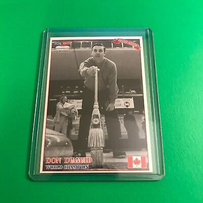 #ad 1993 Ice Hot International Curling Card #56 Don Dugid Canada C $3.50