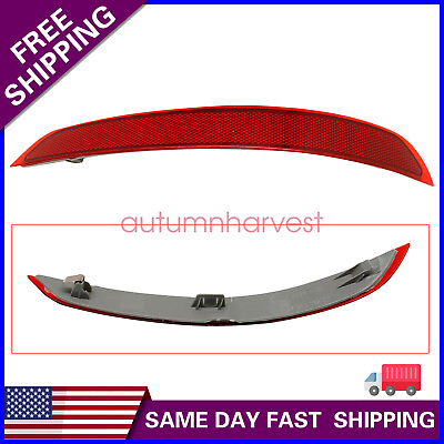 #ad Rear Bumper Trim Reflector Right Passenger Fit For X5 BMW 2014 2018 63147290091 $15.19