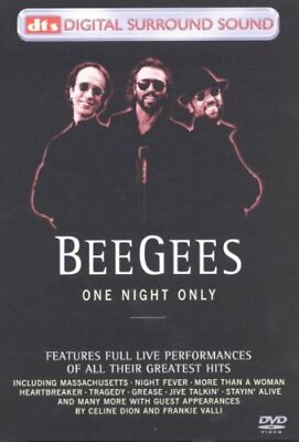 #ad The Bee Gees One Night Only DTS Version DVD 2003 CD I0VG The Fast $7.58