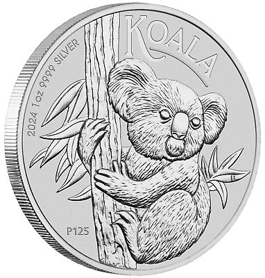 #ad 2024 Australia Koala 1oz $1 Silver Coin in Mint Capsule King Charles III Effigy $44.99