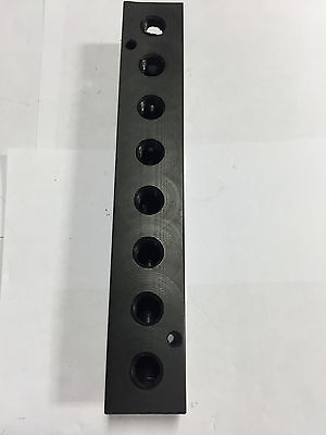 #ad Polypropylene air manifold 8 outlets 2 inlets 1 4 NPT inlets 1 8 NPT outlets $24.00