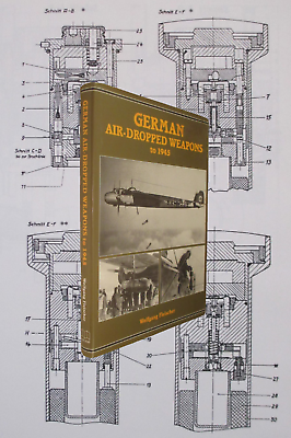 #ad German Air Dropped Weapons to 1945 WWI WWII Photos Schematics Specs History 2004 $59.95