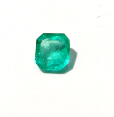 #ad 1x Emerald Octagon Facetted 053ct.0 3 16X0 1 8in 0011AN $322.08