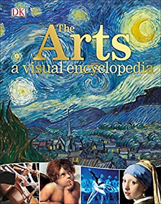#ad The Arts: A Visual Encyclopedia Hardcover DK $15.37