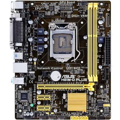#ad ASUS H81M D PLUS LGA 1150 uATX Intel Motherboard $69.99
