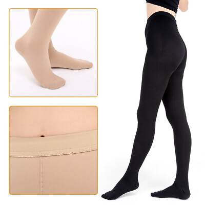 #ad Women Compression Pantyhose Surgical Stockings Pain Varicose Veins Flight Edema $28.17