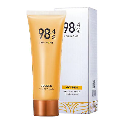 #ad Gold Foil Peel Off Mask 98.4% Beilingmei Gold Face MaskBrush For Wrinkles $9.31