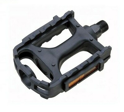 PAIR of Polymer Bicycle Pedals 9 16quot; 280 grams Brand New Standard Fit $9.00