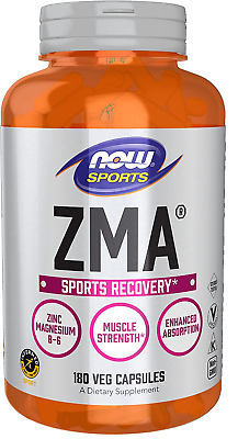 #ad Sports Nutrition ZMA Zinc Magnesium and Vitamin B 6 Enhanced Absorption $22.40