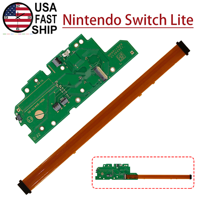 #ad New Left Side Motherboard Flex Cable Button Board Key For Nintendo Switch Lite $14.35