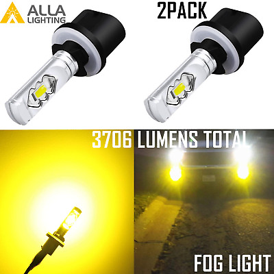 #ad Alla Lighting ETI LED 880 Cornering Light Fog Light Golden Yellow Foggy Weather $19.98