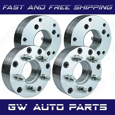 #ad 4 PC WHEEL SPACERS ADAPTER 4X4.25 TO 5x4.5 4 LUG TO 5 LUG 2quot; THICK M12x1.5 $179.86