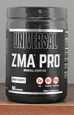 #ad Universal Nutrition ZMA Pro 90 Capsules Zinc Magnesium Vitamin B6 best 04 2024 $49.99