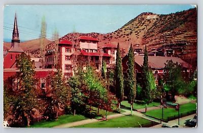 #ad Postcard The Center of Bisbee Arizona Copper Queen Hotel Posted 1959 Chrome $5.00