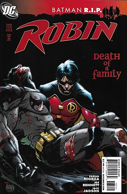 #ad Robin Comic 175 Cover Williams A First Print 2008 Fabian Nicieza Bennett Jadson $13.45