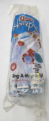 #ad Quickie Home Pro Type W Ring A Mop Refill Easy to Attach amp; Washable New $8.25