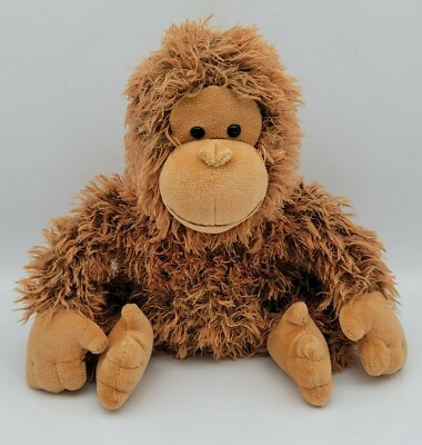 #ad GUND quot;Rustyquot; 10quot; Sitting Plush Faux Fur Orangutan Brown $14.03