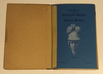 #ad The Jounral Of The Cincinnati Society Of Natural History 1945 Vtg Bound Booklet $39.99