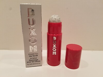 Buxom Power Full Lip Scrub Exfoliates amp; Conditions Lips Dragon Fruit 0.21 Oz $19.99