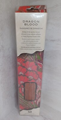 #ad Lot of 6 Packs Flora Classique Incense DRAGON’S BLOOD 40 Incense Sticks Sealed $8.75