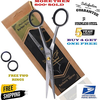 #ad Professional Barber Hair Cutting Scissors GERMAN Shears Size 6quot; BRAND NEW USA $9.39