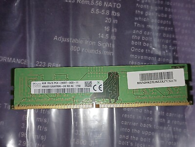#ad SK Hynix HMA851U6AFR6N UH 4GB 1Rx16 DDR4 PC4 2400T UA0 11 Desktop Memory Ram $8.00