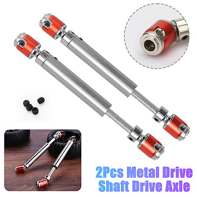 #ad Metal Drive Shaft Drive Axle for 1 10 RC Rock Crawler Car Axial SCX10 D90 Parts $12.98