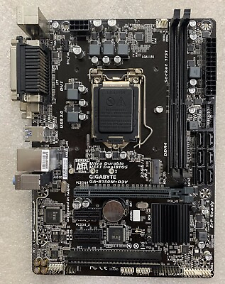 GIGABYTE B150M D3V Motherboard LGA1151 Chipset Intel B150 DDR4 DVI VGA $59.80