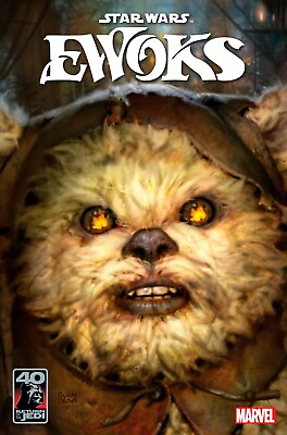 #ad Star Wars Return of the Jedi Ewoks #1 Brown cover A comic 1st Print NM 2023 $3.99