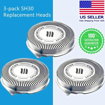 #ad SH30 52 Replacement Heads for Philips Norelco Series 3000 2000 1000 SH30 Blades $7.99